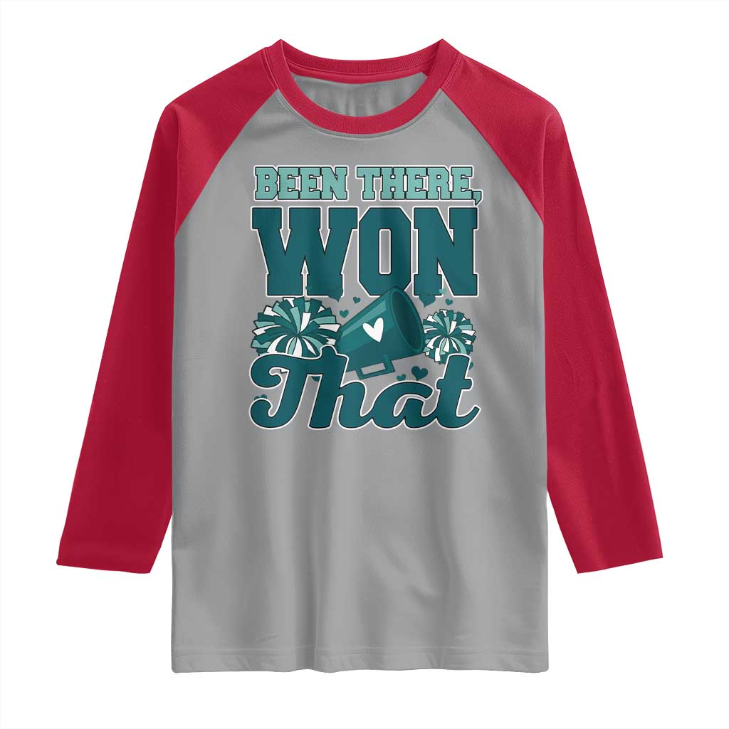 Been There Won That Cheer Spirit Raglan Shirt Game Day Champions Sport Fans - Wonder Print Shop