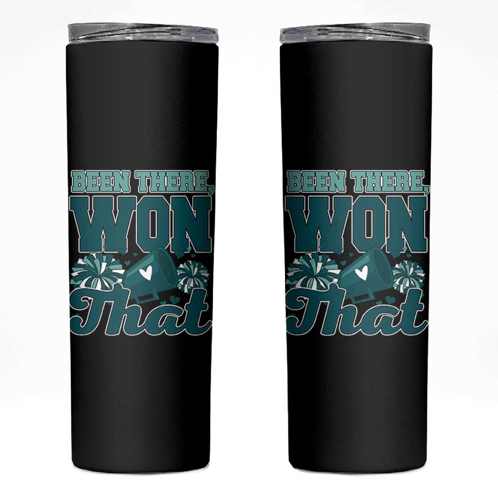 Been There Won That Cheer Spirit Skinny Tumbler Game Day Champions Sport Fans - Wonder Print Shop