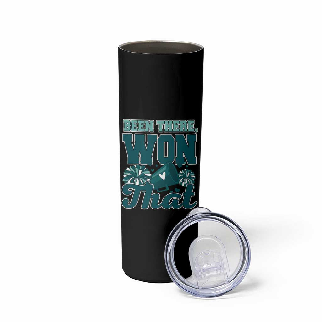 Been There Won That Cheer Spirit Skinny Tumbler Game Day Champions Sport Fans - Wonder Print Shop