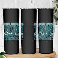 Been There Won That Cheer Spirit Skinny Tumbler Game Day Champions Sport Fans - Wonder Print Shop