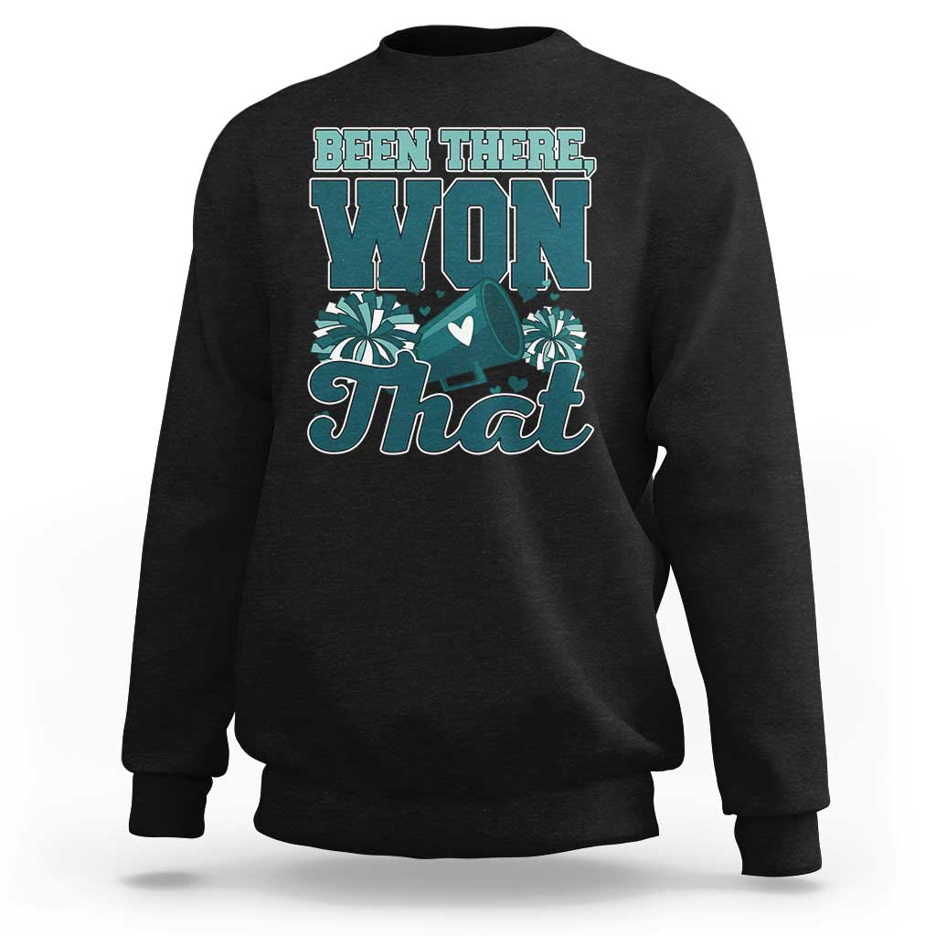 Been There Won That Cheer Spirit Sweatshirt Game Day Champions Sport Fans - Wonder Print Shop