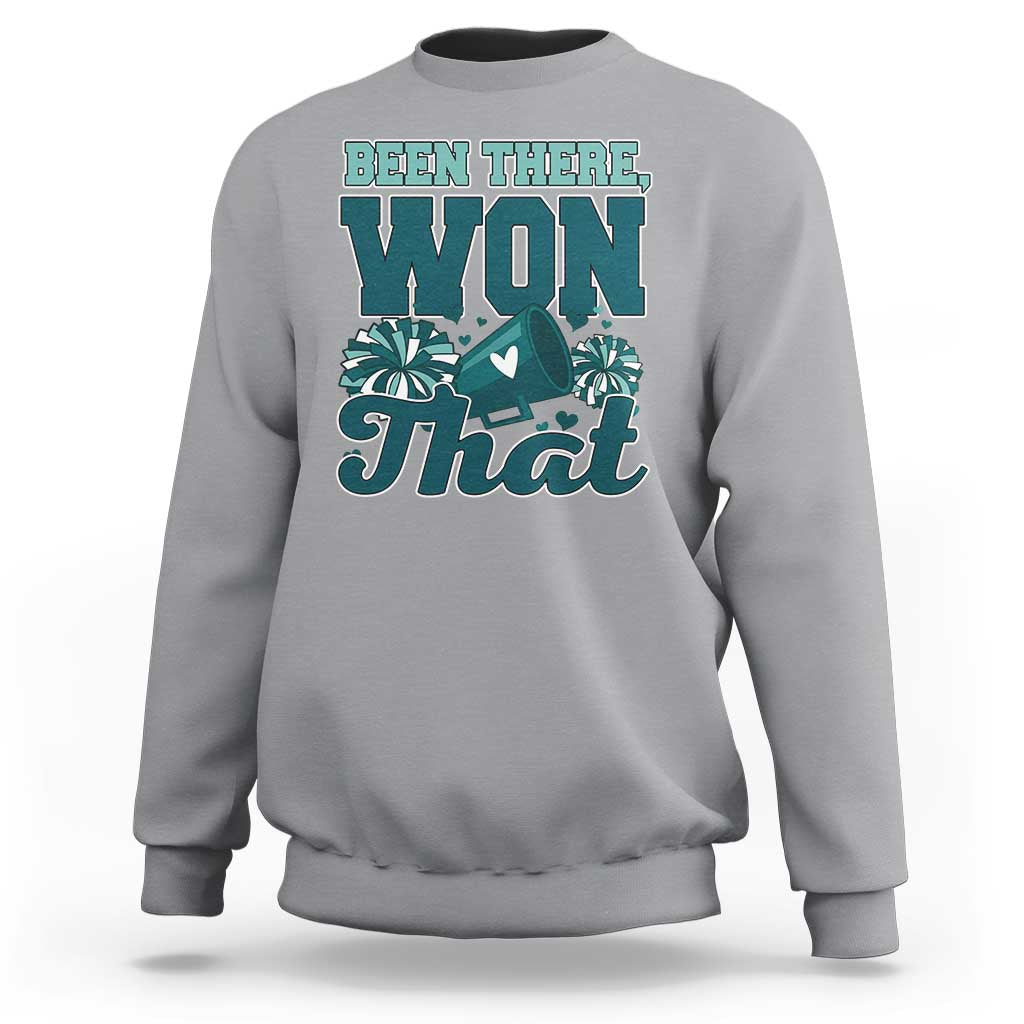 Been There Won That Cheer Spirit Sweatshirt Game Day Champions Sport Fans - Wonder Print Shop