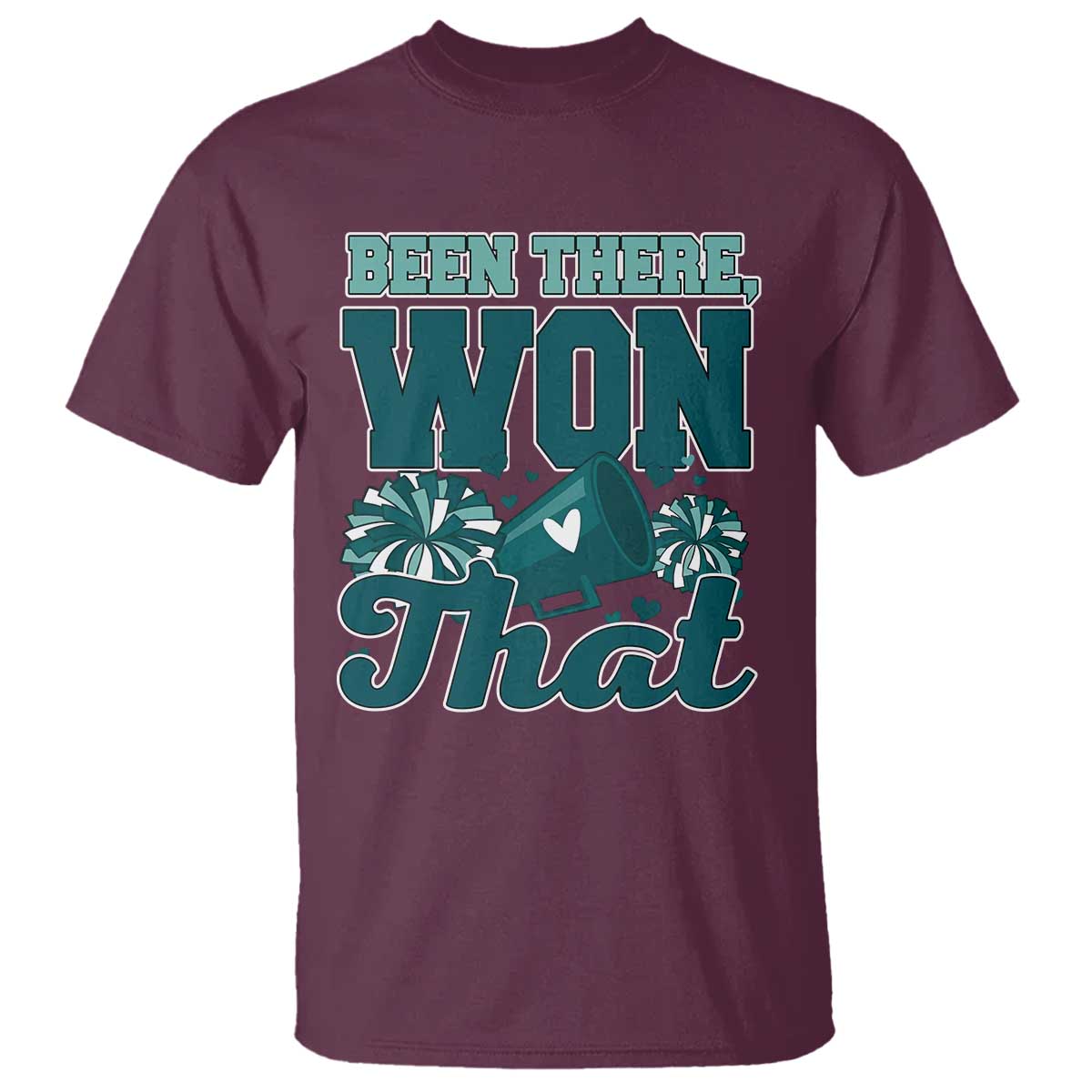 Been There Won That Cheer Spirit T Shirt Game Day Champions Sport Fans - Wonder Print Shop