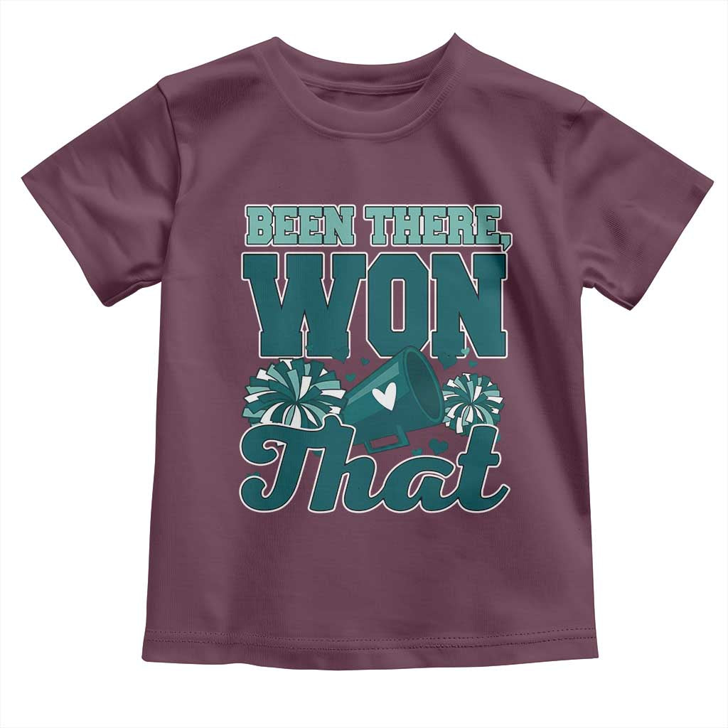 Been There Won That Cheer Spirit Toddler T Shirt Game Day Champions Sport Fans - Wonder Print Shop