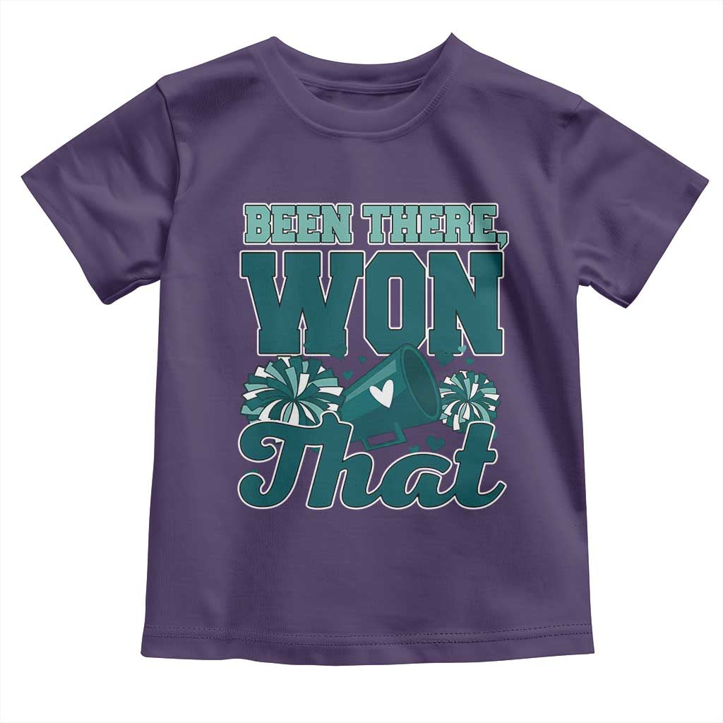 Been There Won That Cheer Spirit Toddler T Shirt Game Day Champions Sport Fans - Wonder Print Shop