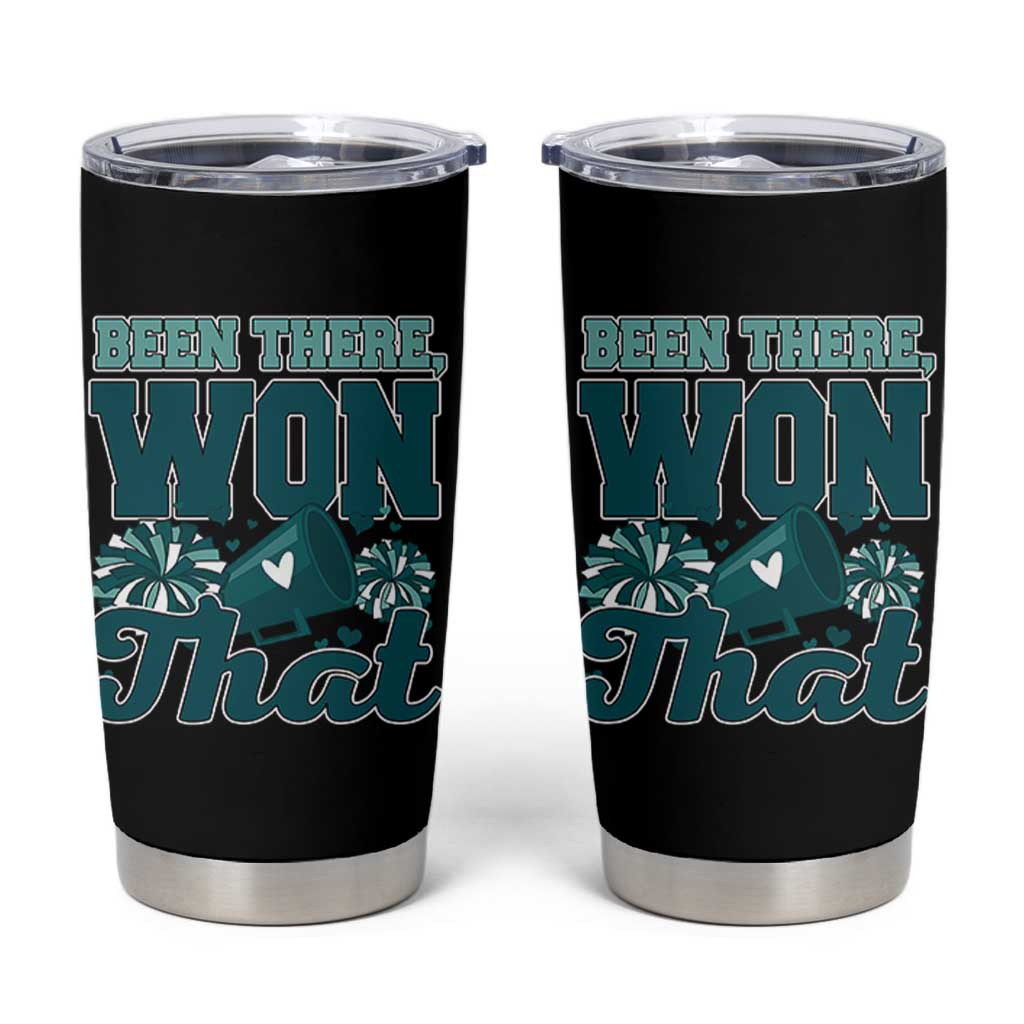 Been There Won That Cheer Spirit Tumbler Cup Game Day Champions Sport Fans - Wonder Print Shop