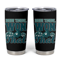 Been There Won That Cheer Spirit Tumbler Cup Game Day Champions Sport Fans - Wonder Print Shop