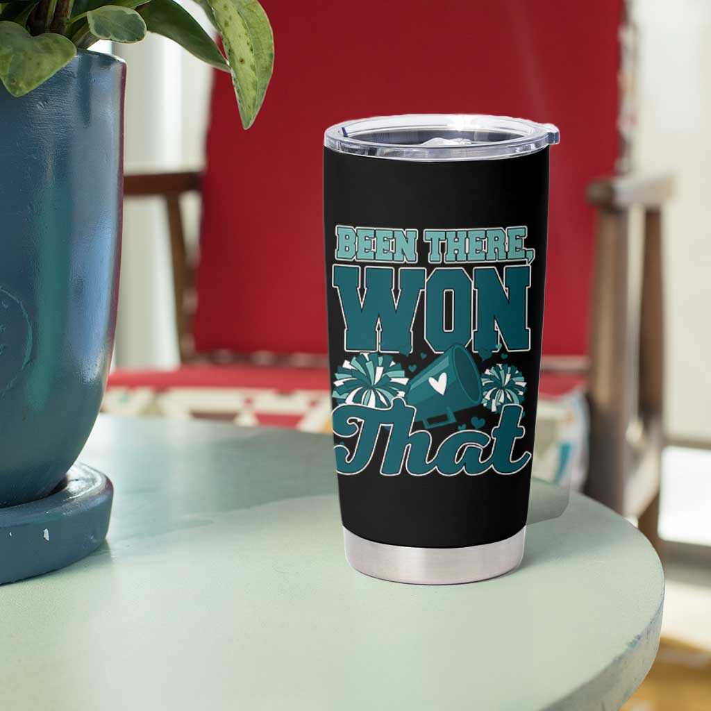 Been There Won That Cheer Spirit Tumbler Cup Game Day Champions Sport Fans - Wonder Print Shop