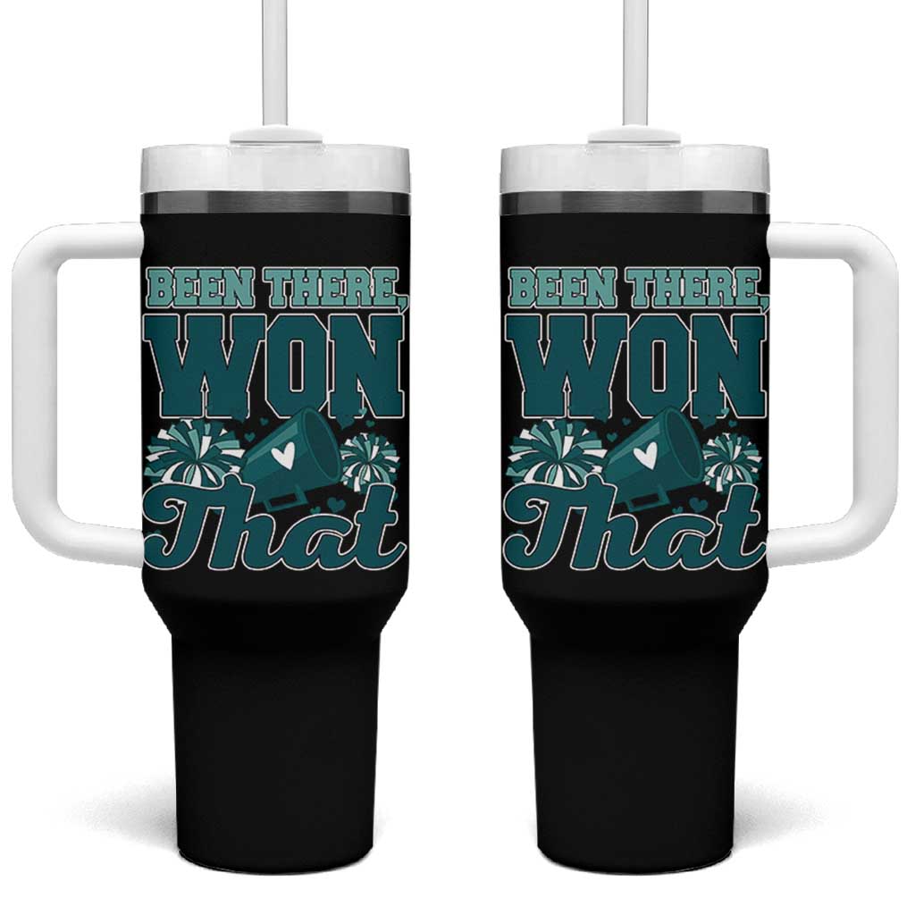 Been There Won That Cheer Spirit Tumbler With Handle Game Day Champions Sport Fans - Wonder Print Shop