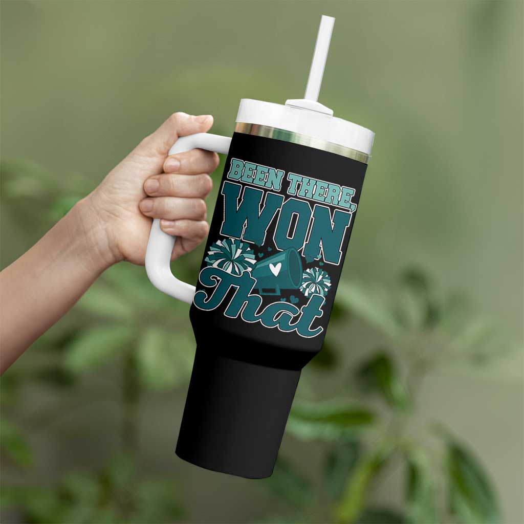 Been There Won That Cheer Spirit Tumbler With Handle Game Day Champions Sport Fans - Wonder Print Shop