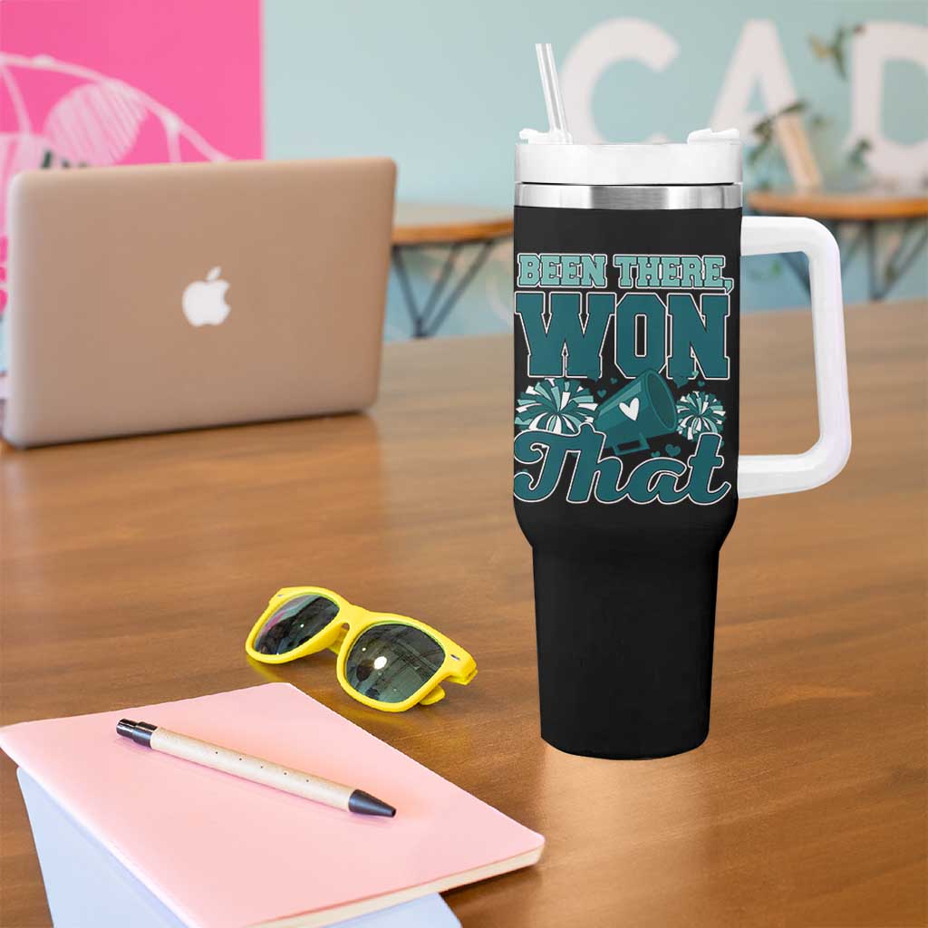 Been There Won That Cheer Spirit Tumbler With Handle Game Day Champions Sport Fans - Wonder Print Shop