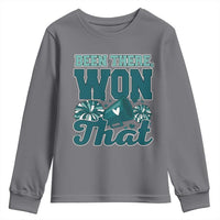 Been There Won That Cheer Spirit Youth Sweatshirt Game Day Champions Sport Fans - Wonder Print Shop