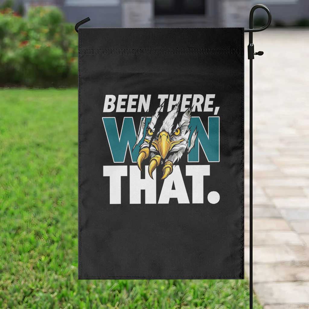 Been There Won That Fierce Eagle Garden Flag Game Day Champions Sport Fans - Wonder Print Shop
