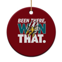 Been There Won That Fierce Eagle Ceramic Ornament Game Day Champions Sport Fans - Wonder Print Shop
