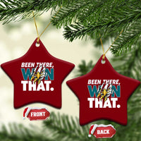 Been There Won That Fierce Eagle Ceramic Ornament Game Day Champions Sport Fans - Wonder Print Shop