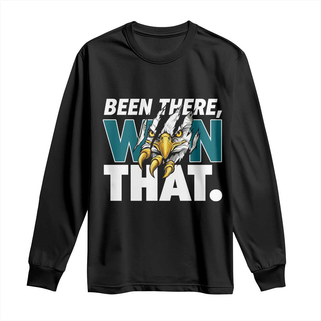 Been There Won That Fierce Eagle Long Sleeve Shirt Game Day Champions Sport Fans - Wonder Print Shop