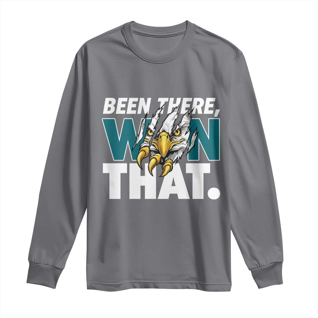 Been There Won That Fierce Eagle Long Sleeve Shirt Game Day Champions Sport Fans - Wonder Print Shop