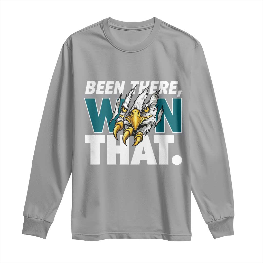 Been There Won That Fierce Eagle Long Sleeve Shirt Game Day Champions Sport Fans - Wonder Print Shop