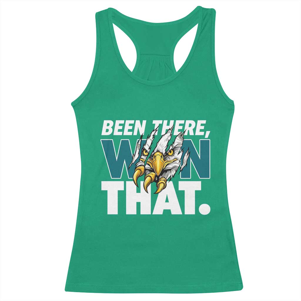 Been There Won That Fierce Eagle Racerback Tank Top Game Day Champions Sport Fans - Wonder Print Shop