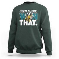 Been There Won That Fierce Eagle Sweatshirt Game Day Champions Sport Fans - Wonder Print Shop