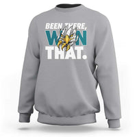 Been There Won That Fierce Eagle Sweatshirt Game Day Champions Sport Fans - Wonder Print Shop