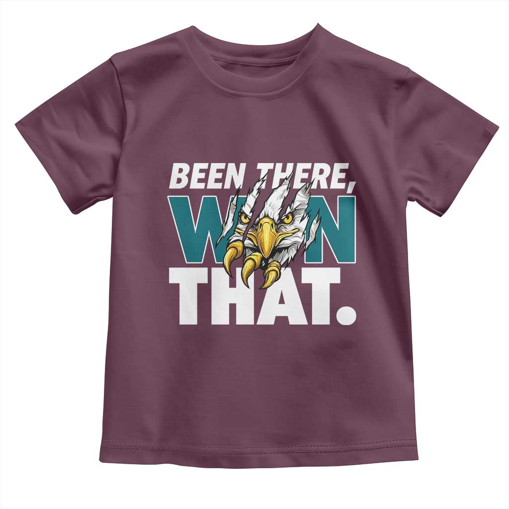 Been There Won That Fierce Eagle Toddler T Shirt Game Day Champions Sport Fans - Wonder Print Shop