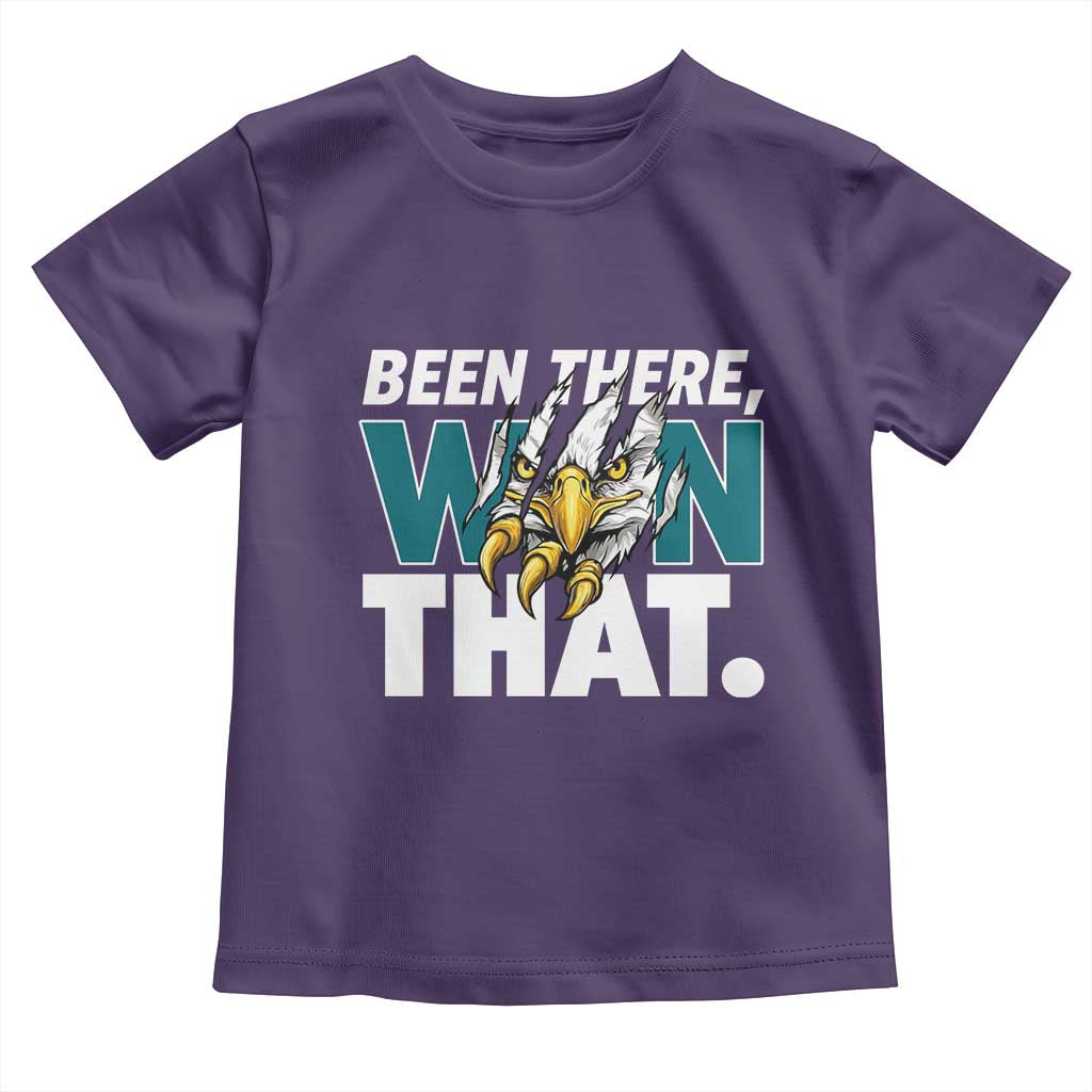 Been There Won That Fierce Eagle Toddler T Shirt Game Day Champions Sport Fans - Wonder Print Shop