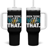 Been There Won That Fierce Eagle Tumbler With Handle Game Day Champions Sport Fans - Wonder Print Shop