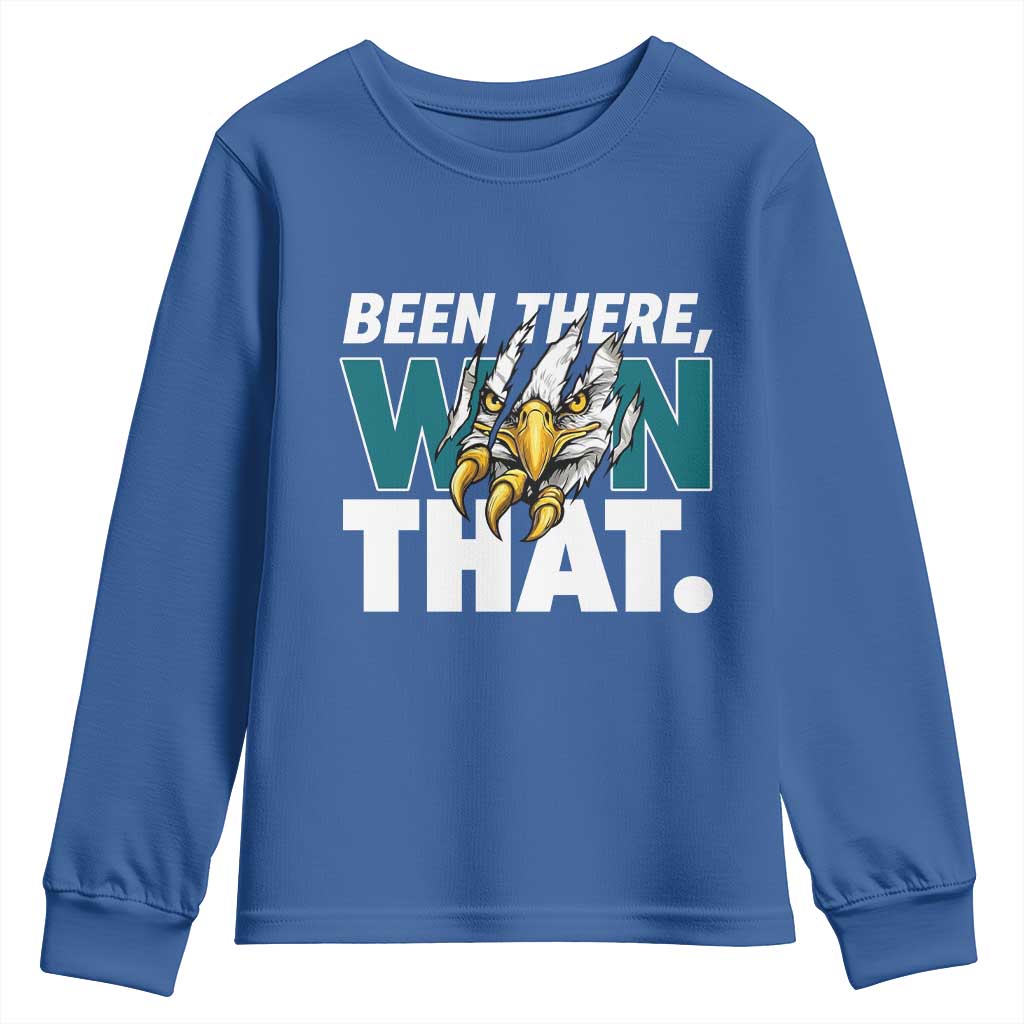 Been There Won That Fierce Eagle Youth Sweatshirt Game Day Champions Sport Fans - Wonder Print Shop
