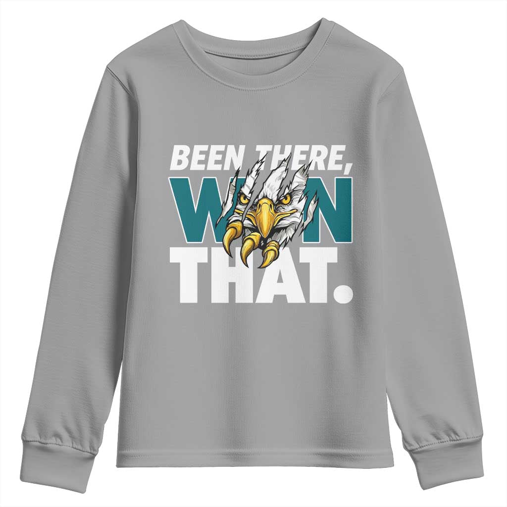 Been There Won That Fierce Eagle Youth Sweatshirt Game Day Champions Sport Fans - Wonder Print Shop