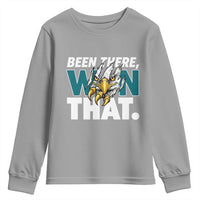 Been There Won That Fierce Eagle Youth Sweatshirt Game Day Champions Sport Fans - Wonder Print Shop