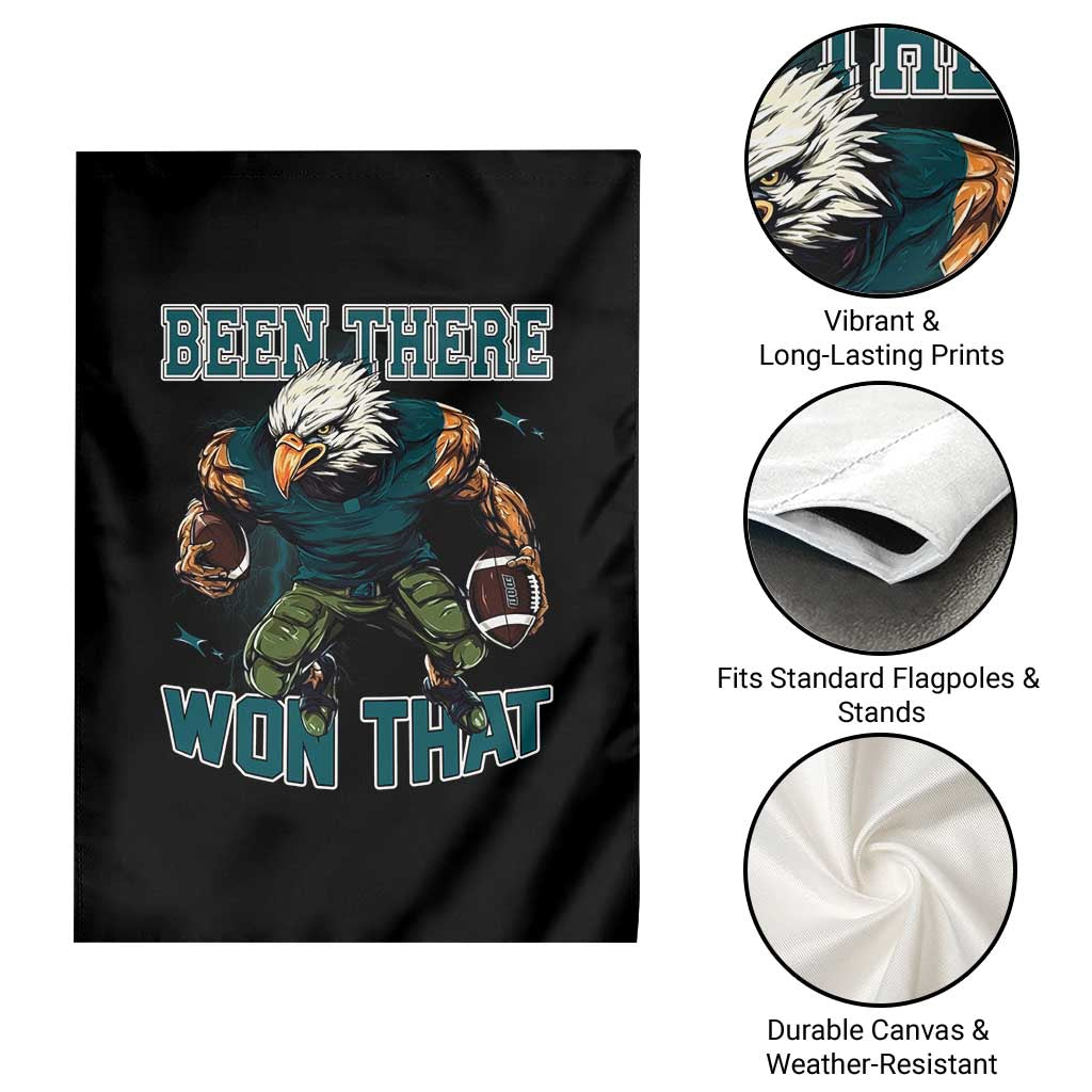 Been There Won That Fierce Football Graphic Garden Flag Game Day Champions Sport Fans - Wonder Print Shop