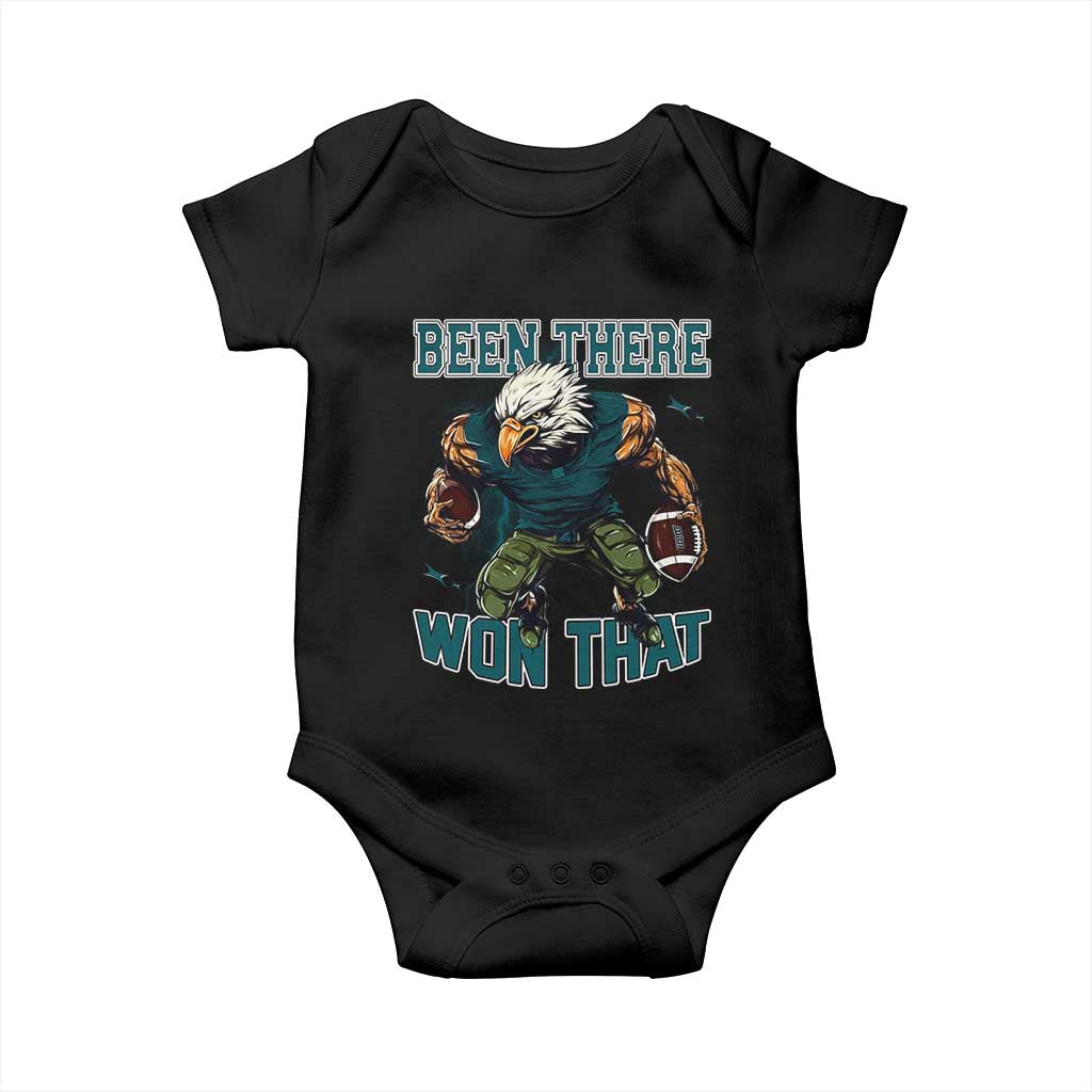 Been There Won That Fierce Football Graphic Baby Onesie Game Day Champions Sport Fans - Wonder Print Shop