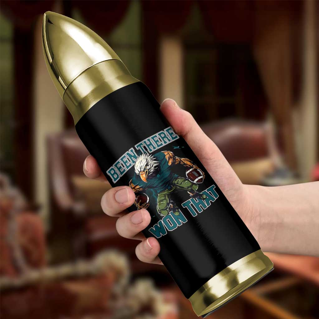 Been There Won That Fierce Football Graphic Bullet Tumbler Game Day Champions Sport Fans - Wonder Print Shop
