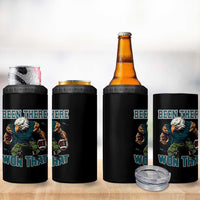 Been There Won That Fierce Football Graphic 4 in 1 Can Cooler Tumbler Game Day Champions Sport Fans - Wonder Print Shop