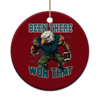 Been There Won That Fierce Football Graphic Ceramic Ornament Game Day Champions Sport Fans - Wonder Print Shop