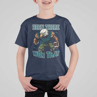 Been There Won That Fierce Football Graphic T Shirt For Kid Game Day Champions Sport Fans - Wonder Print Shop