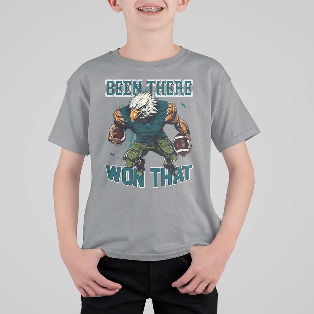 Been There Won That Fierce Football Graphic T Shirt For Kid Game Day Champions Sport Fans - Wonder Print Shop