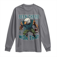 Been There Won That Fierce Football Graphic Long Sleeve Shirt Game Day Champions Sport Fans - Wonder Print Shop