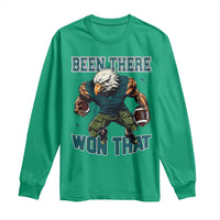 Been There Won That Fierce Football Graphic Long Sleeve Shirt Game Day Champions Sport Fans - Wonder Print Shop