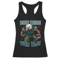Been There Won That Fierce Football Graphic Racerback Tank Top Game Day Champions Sport Fans - Wonder Print Shop