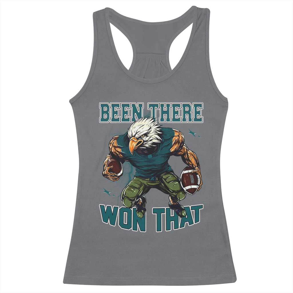 Been There Won That Fierce Football Graphic Racerback Tank Top Game Day Champions Sport Fans - Wonder Print Shop