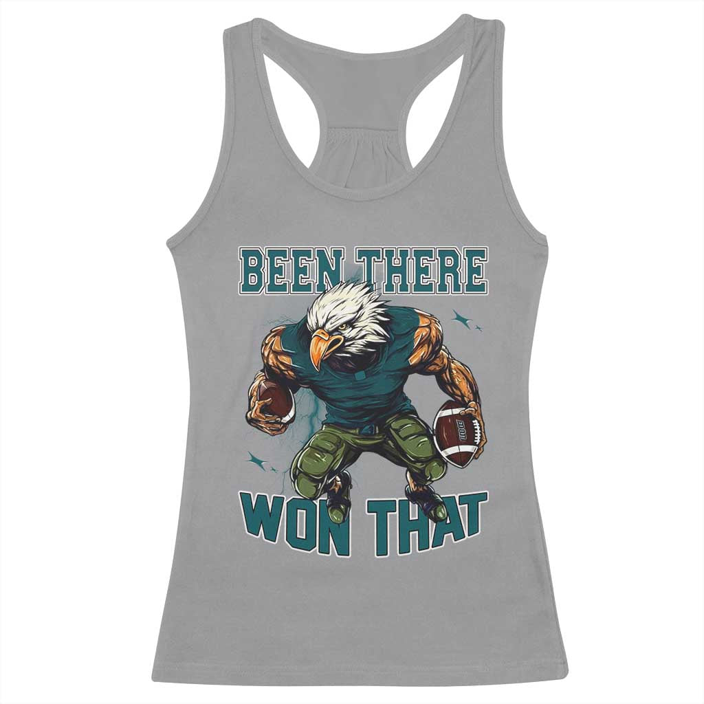 Been There Won That Fierce Football Graphic Racerback Tank Top Game Day Champions Sport Fans - Wonder Print Shop