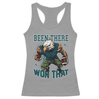 Been There Won That Fierce Football Graphic Racerback Tank Top Game Day Champions Sport Fans - Wonder Print Shop