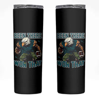 Been There Won That Fierce Football Graphic Skinny Tumbler Game Day Champions Sport Fans - Wonder Print Shop