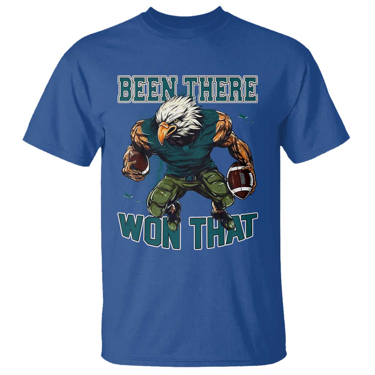 Been There Won That Fierce Football Graphic T Shirt Game Day Champions Sport Fans - Wonder Print Shop