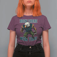 Been There Won That Fierce Football Graphic T Shirt For Women Game Day Champions Sport Fans - Wonder Print Shop