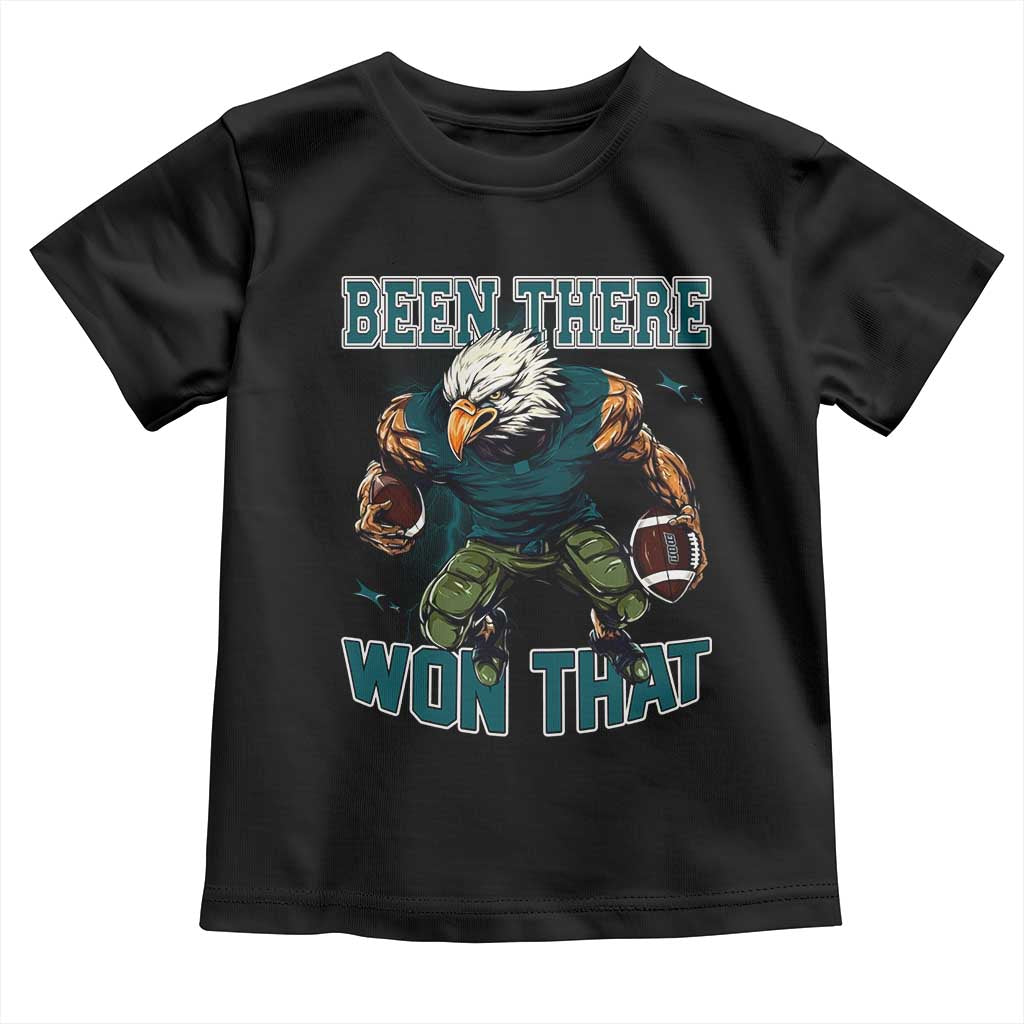 Been There Won That Fierce Football Graphic Toddler T Shirt Game Day Champions Sport Fans - Wonder Print Shop