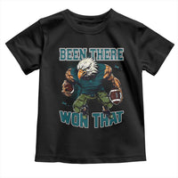 Been There Won That Fierce Football Graphic Toddler T Shirt Game Day Champions Sport Fans - Wonder Print Shop