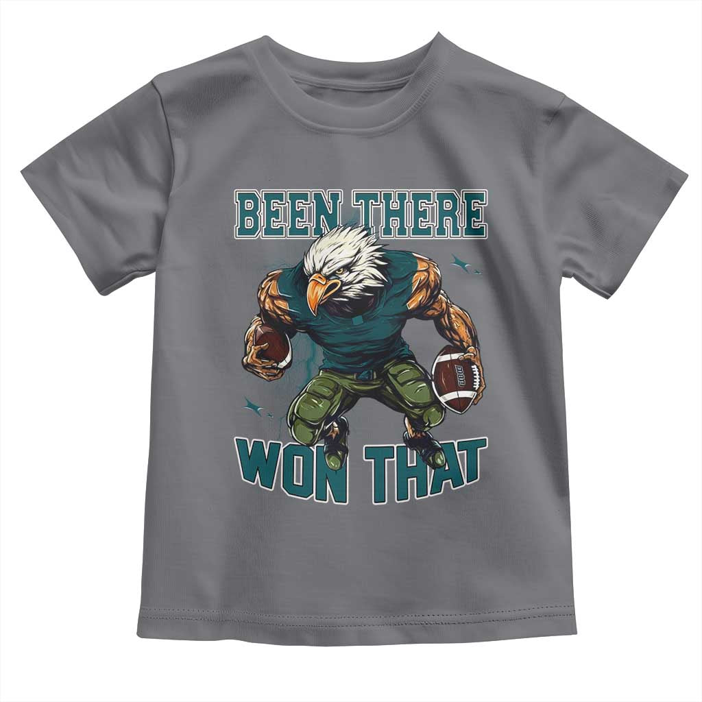 Been There Won That Fierce Football Graphic Toddler T Shirt Game Day Champions Sport Fans - Wonder Print Shop